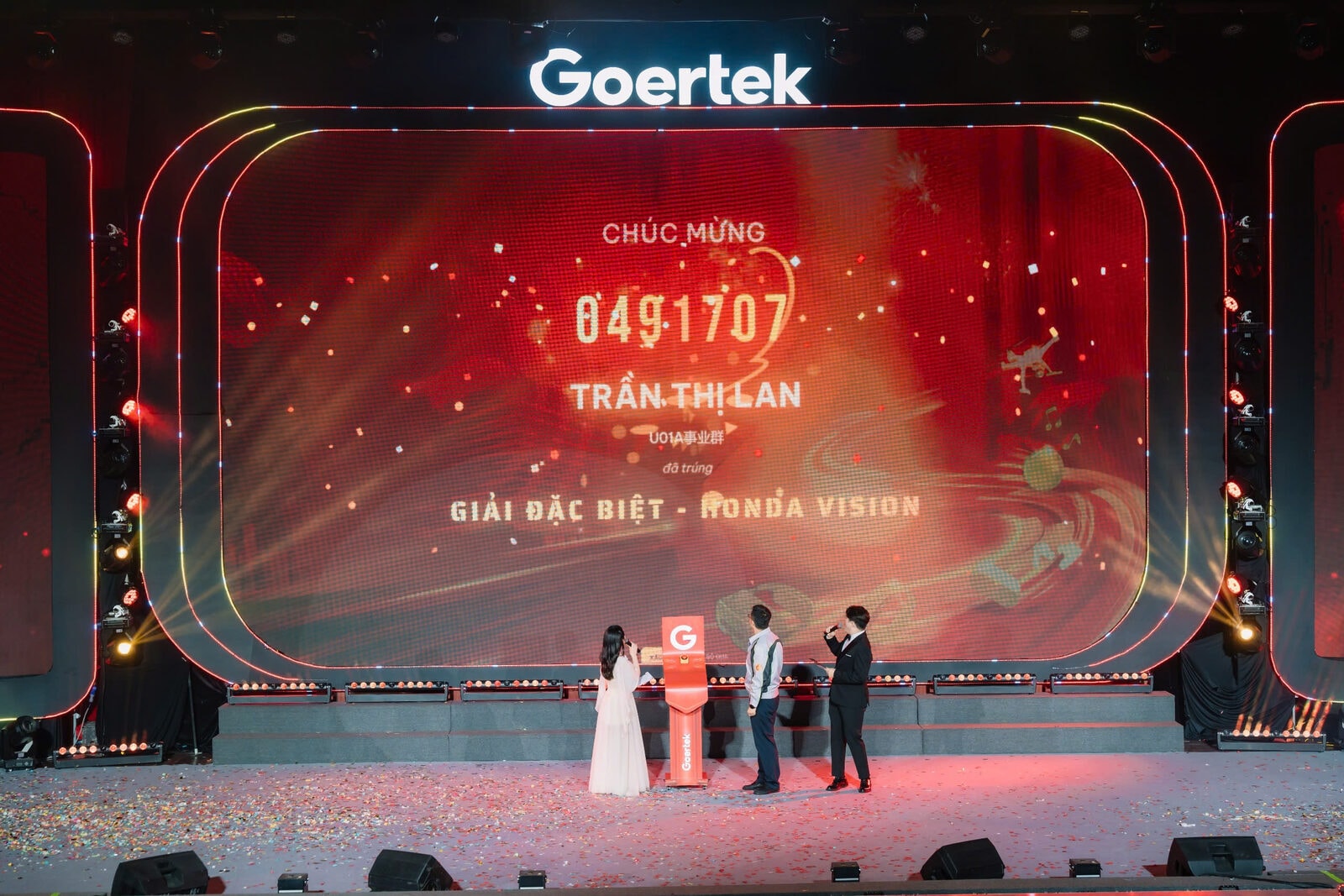 Goertek Year-End Gala - Lucky Draw Winner Announcement